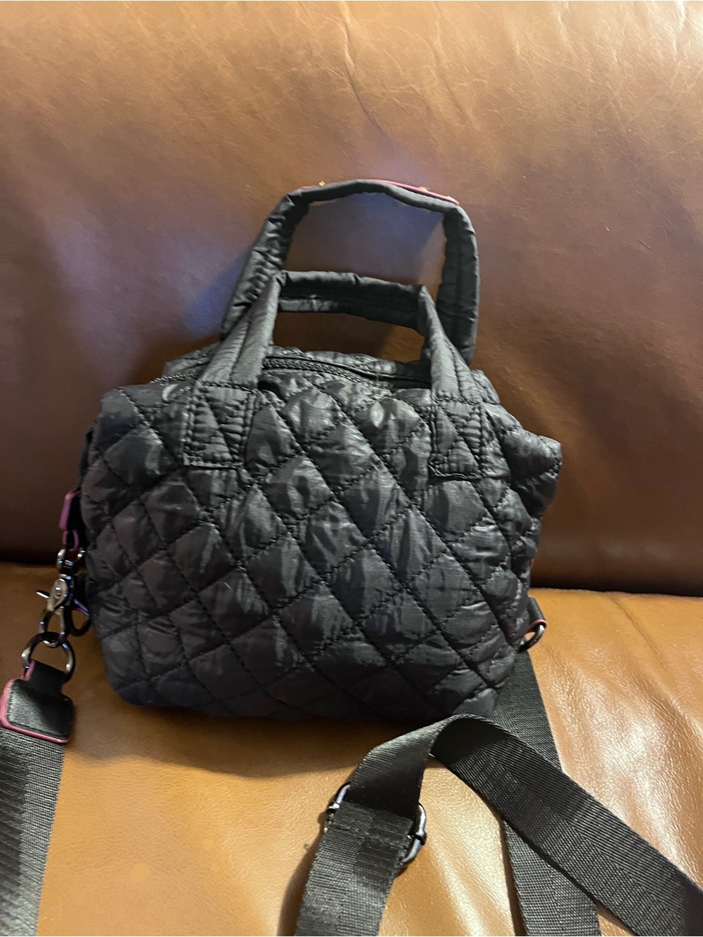 FAUX MZ Wallace small Sutton bag Black